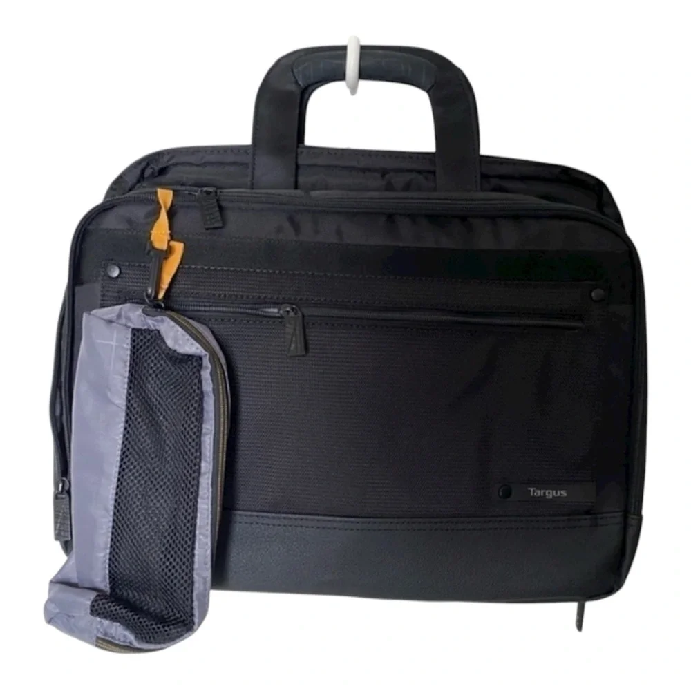 Targus Black Ballistic Canvas Nylon Mesh Fabric Safeport Laptop briefcas…